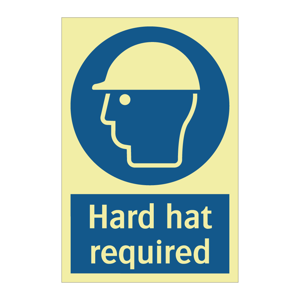 Hard hat required