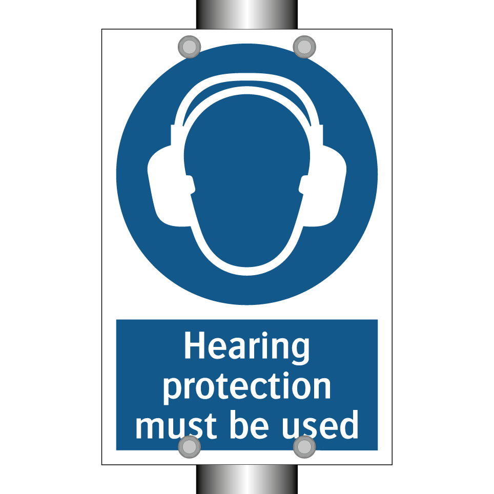 Hearing protection must be used