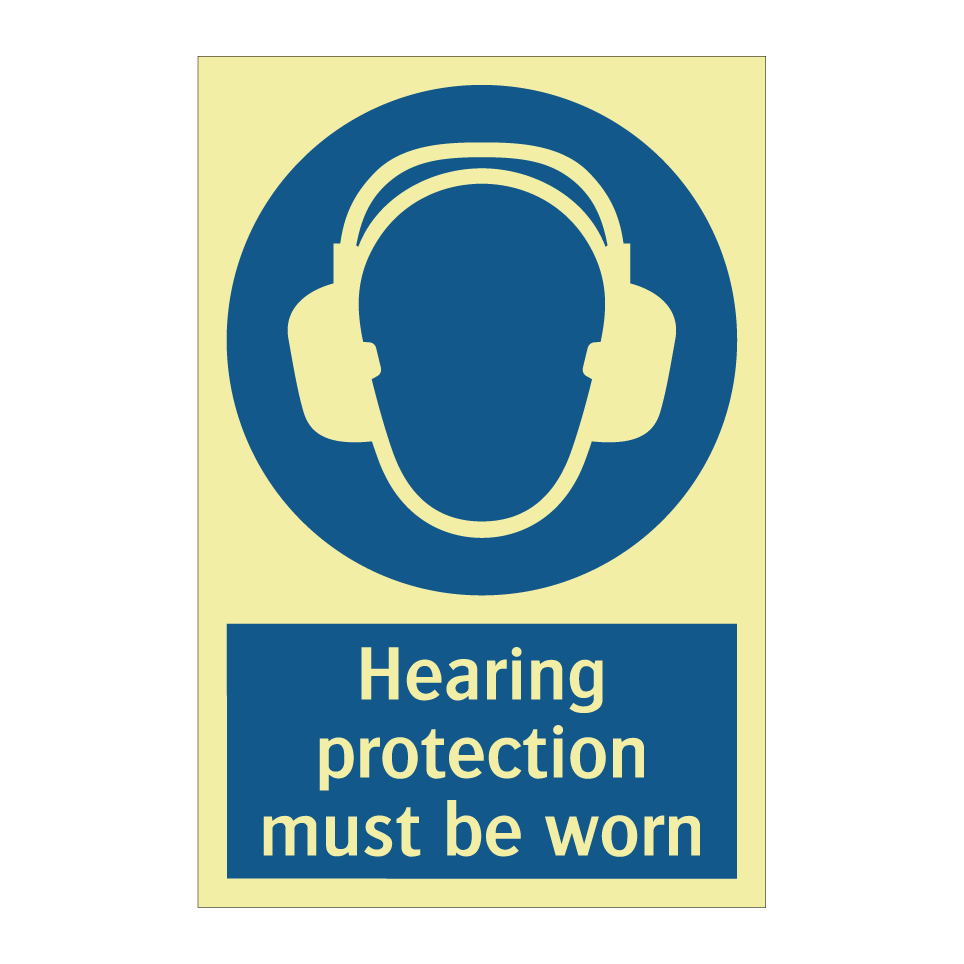 Hearing protection must be worn