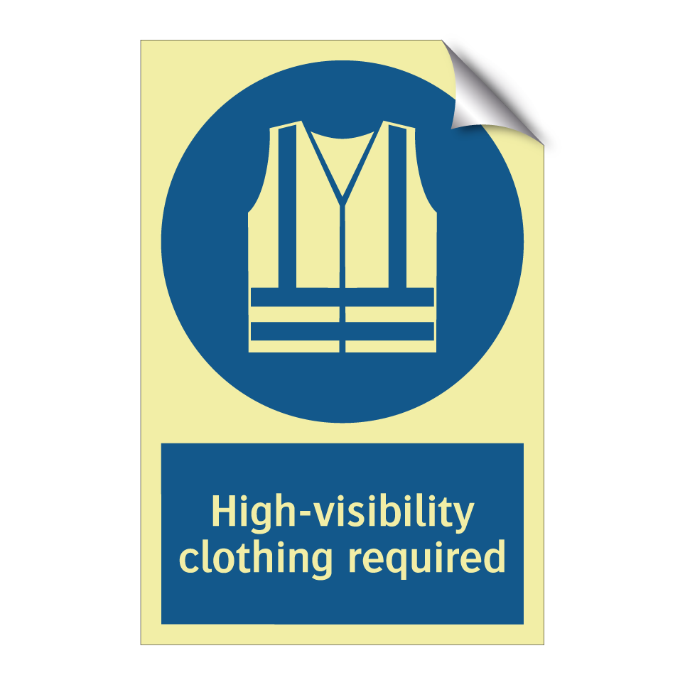 High-visibility clothing required