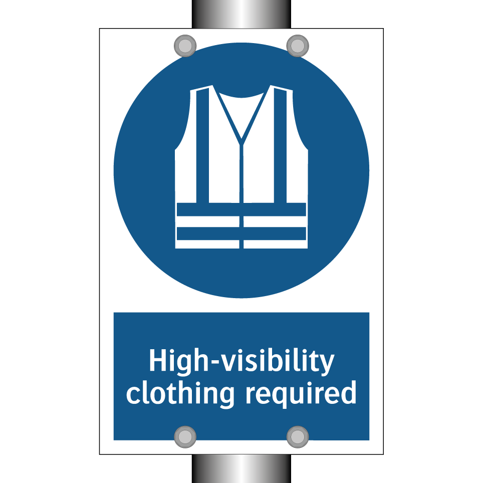 High-visibility clothing required