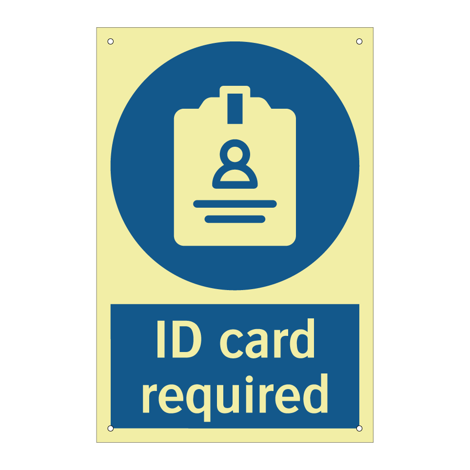 ID card required