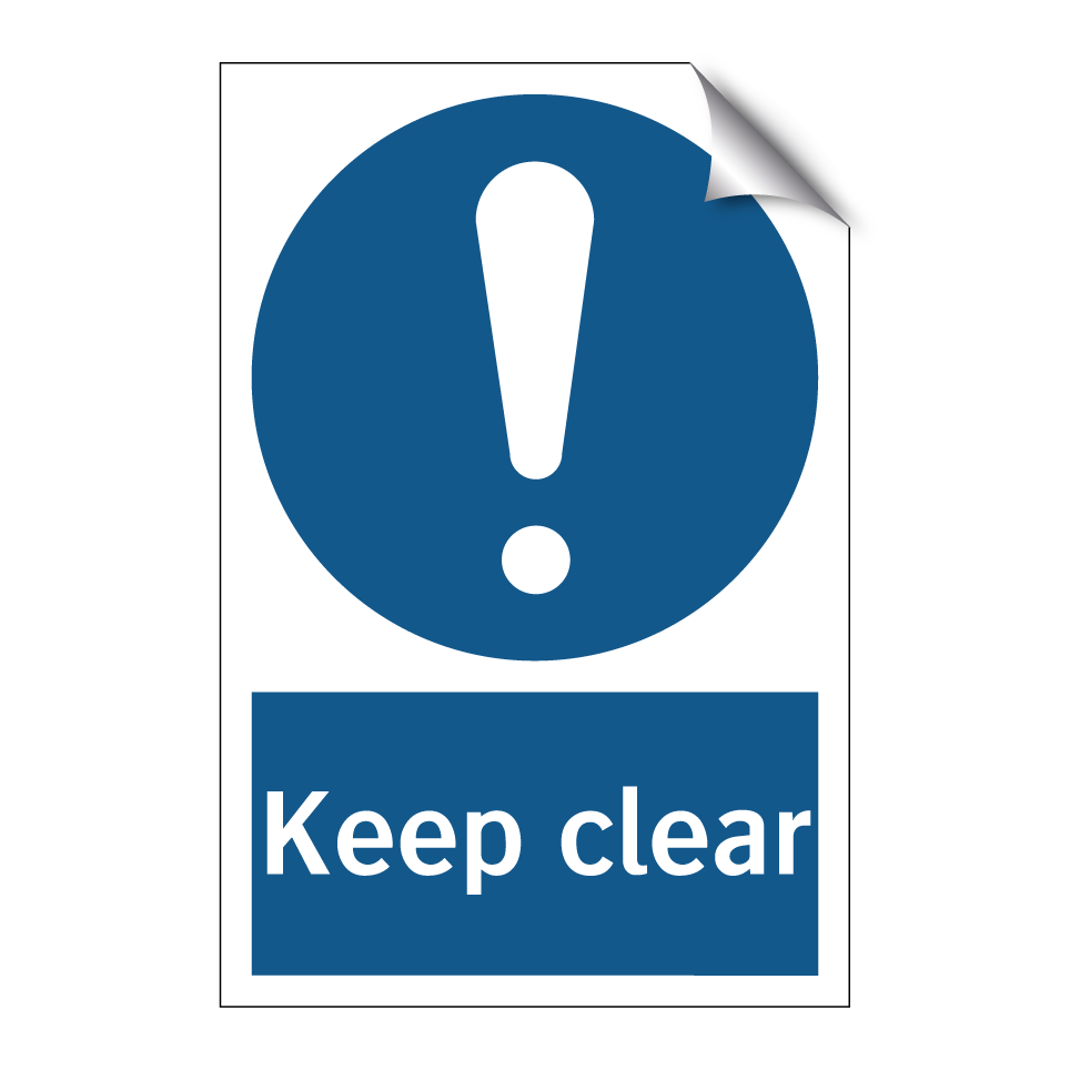 Keep clear