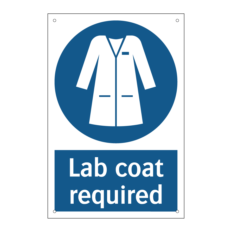 Lab coat required