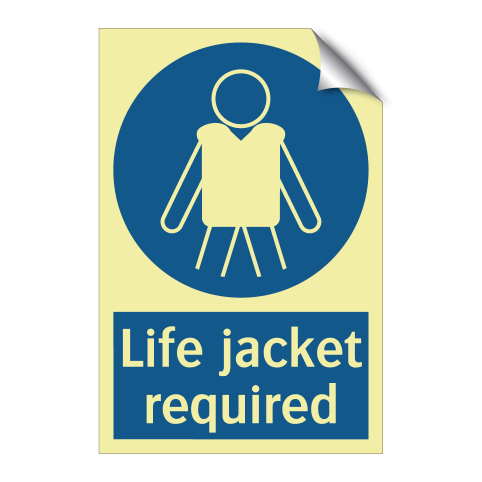 Life jacket required