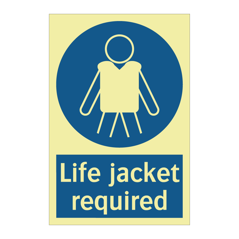 Life jacket required