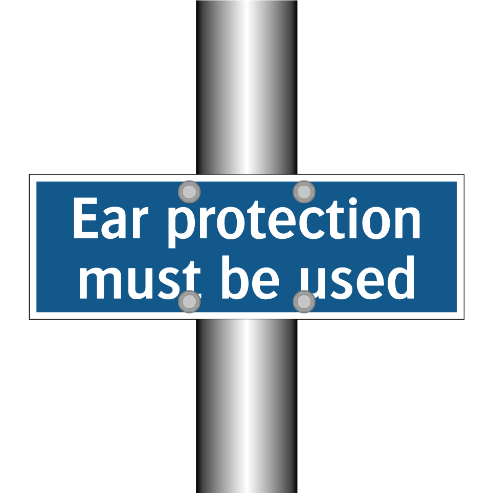 Ear protection must be used