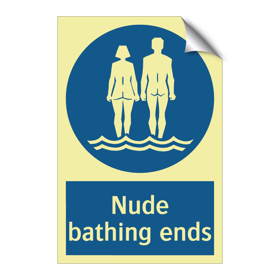 Nude bathing ends