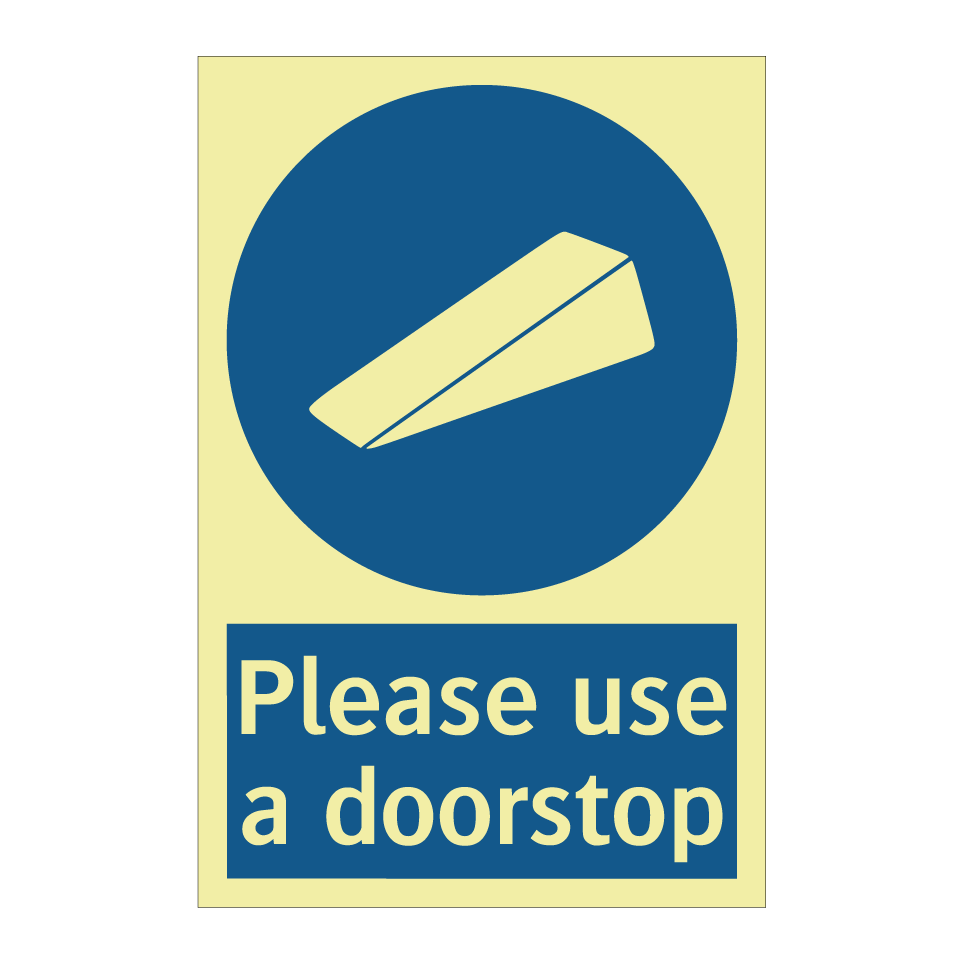 Please use a doorstop