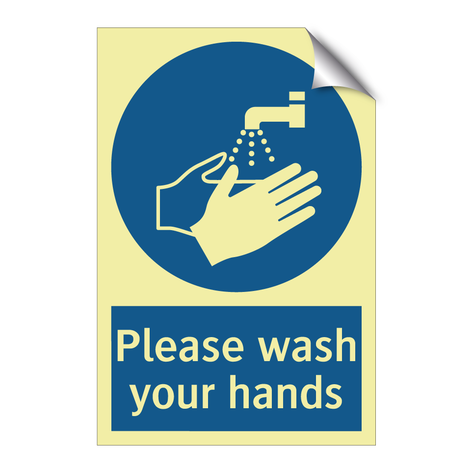 Please wash your hands