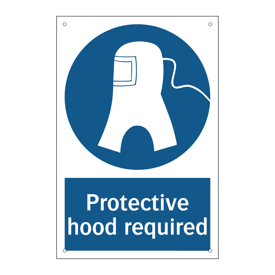 Protective hood required