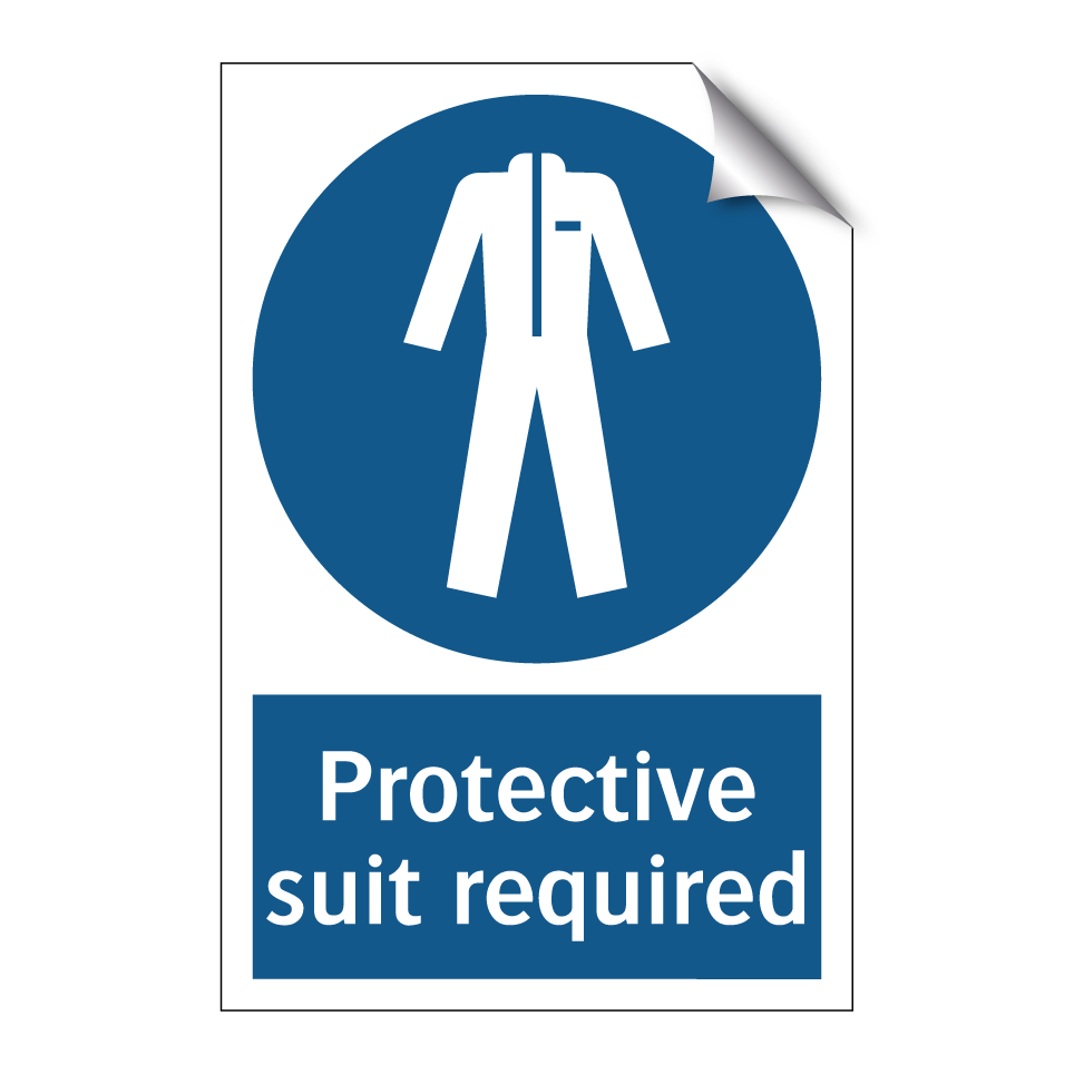 Protective suit required