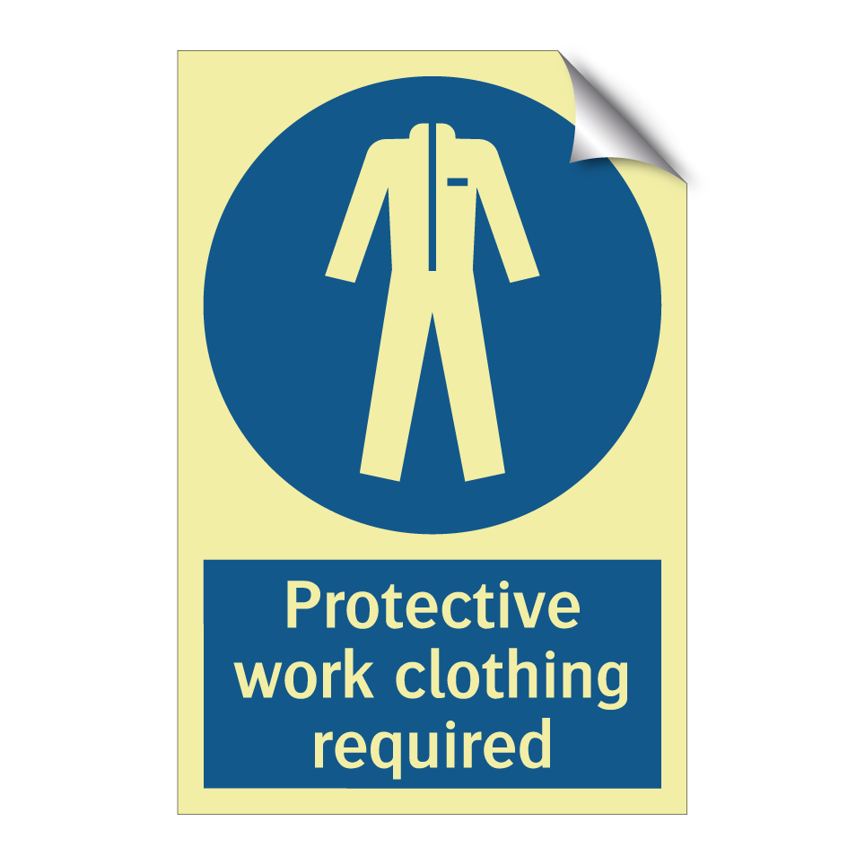 Protective work clothing required