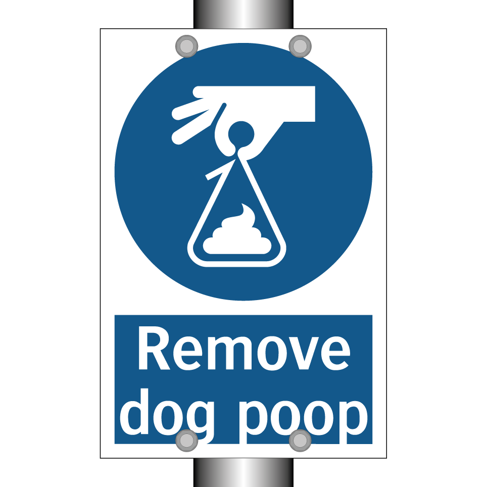 Remove dog poop
