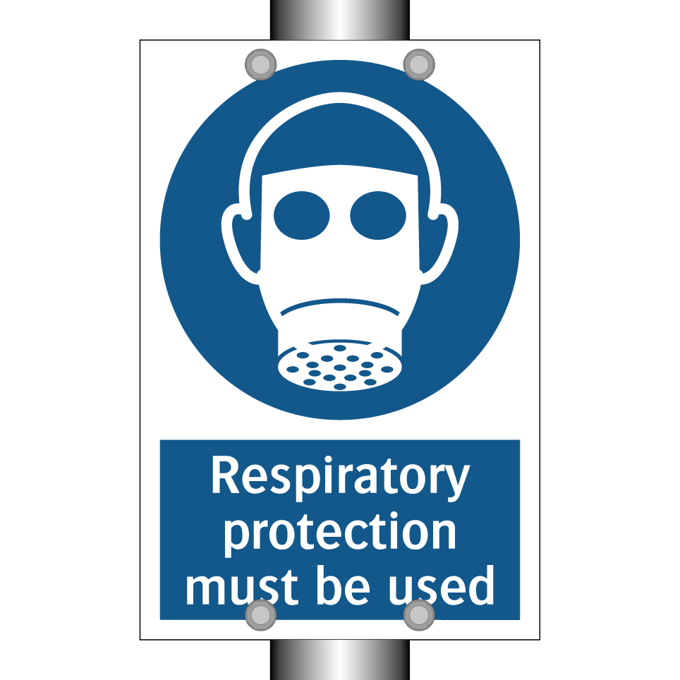 Respiratory protection must be used