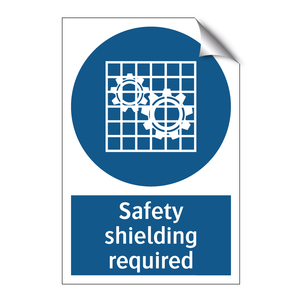 Safety shielding required