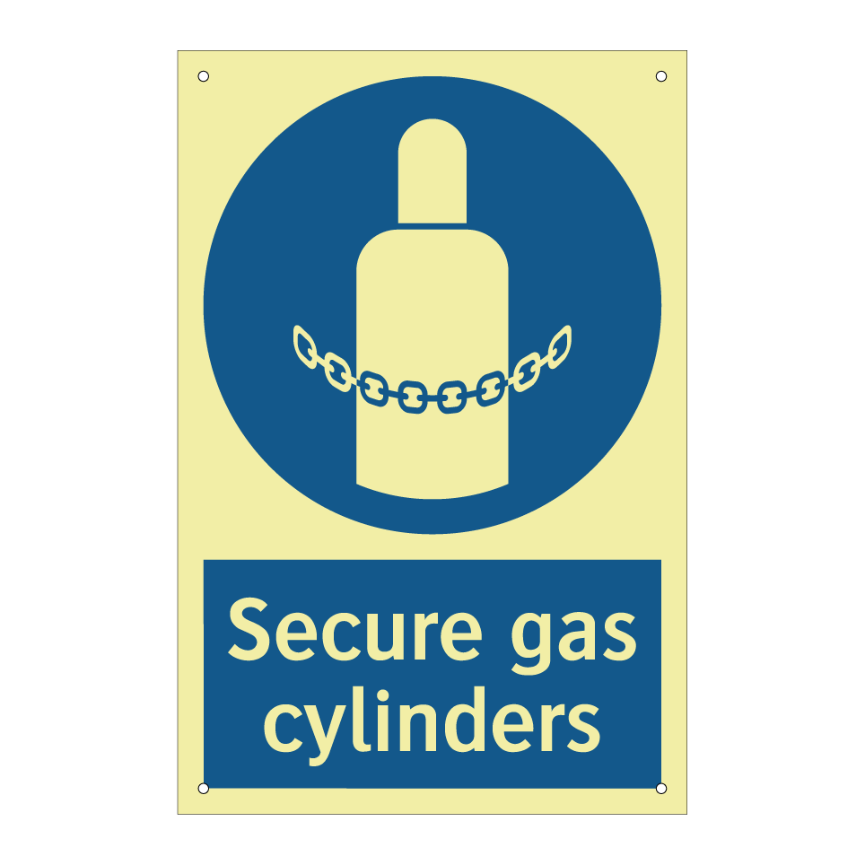 Secure gas cylinders