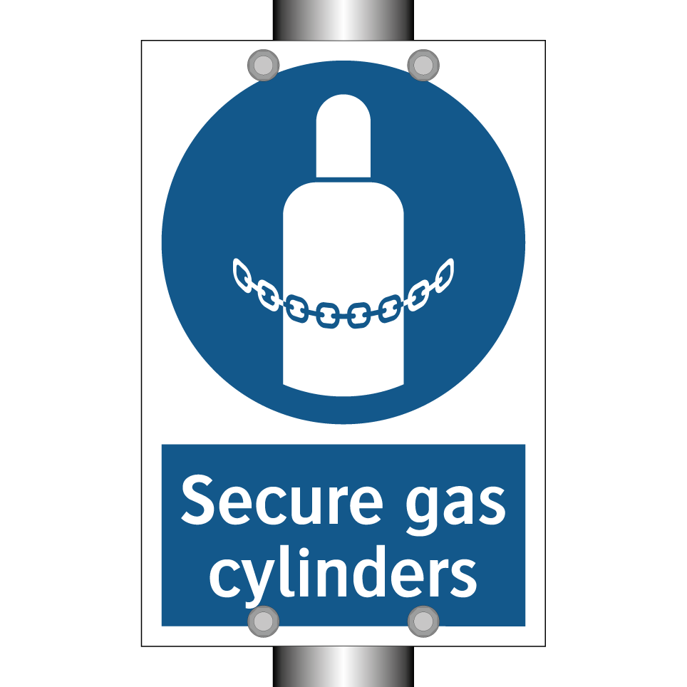 Secure gas cylinders