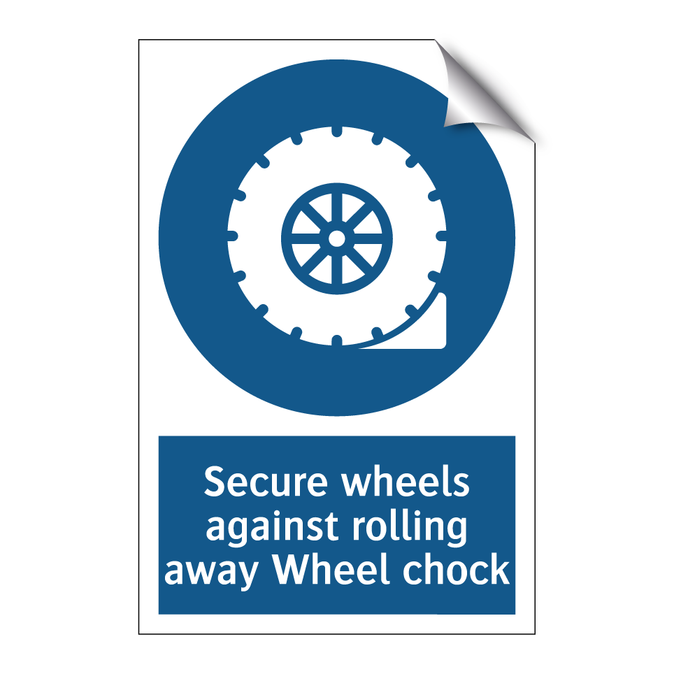 Secure wheels against rolling away Wheel chock