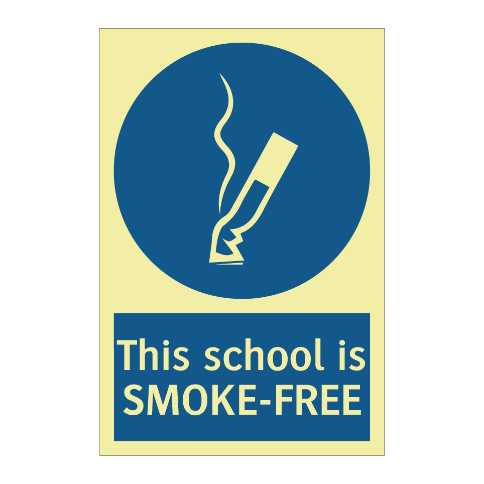 This school is SMOKE-FREE