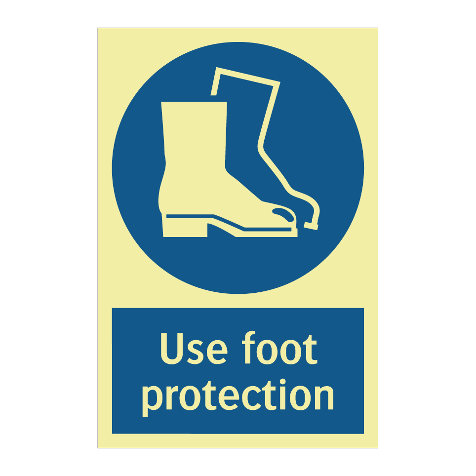 Use foot protection