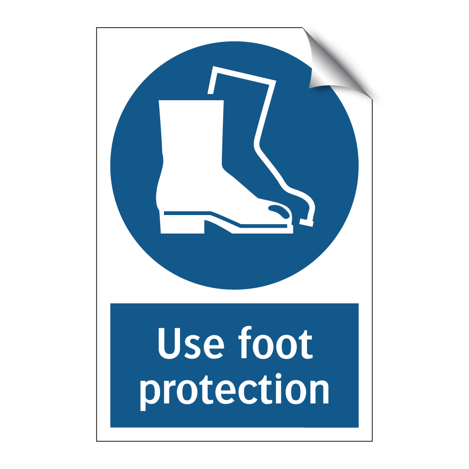 Use foot protection