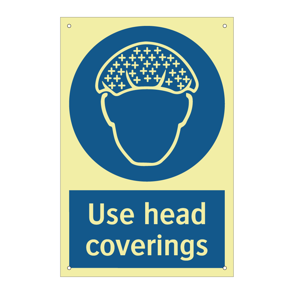 Use head coverings