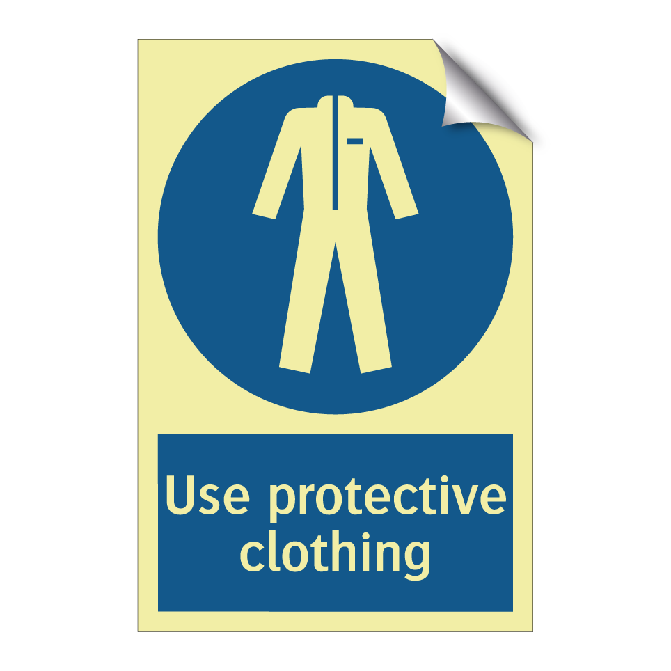 Use protective clothing