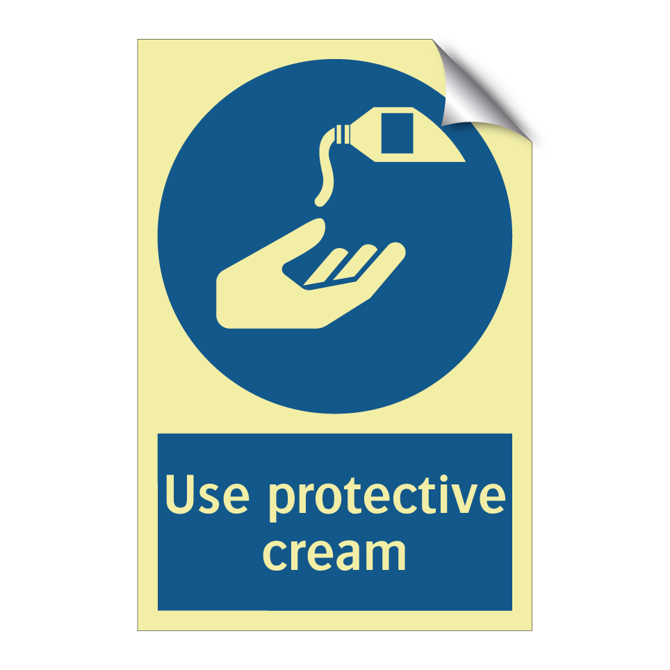 Use protective cream
