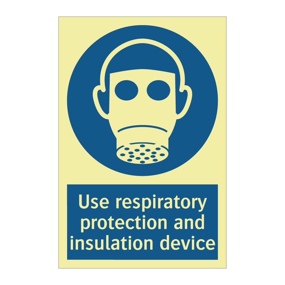 Use respiratory protection and insulation device
