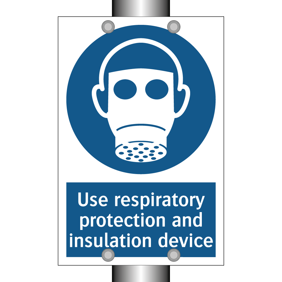 Use respiratory protection and insulation device