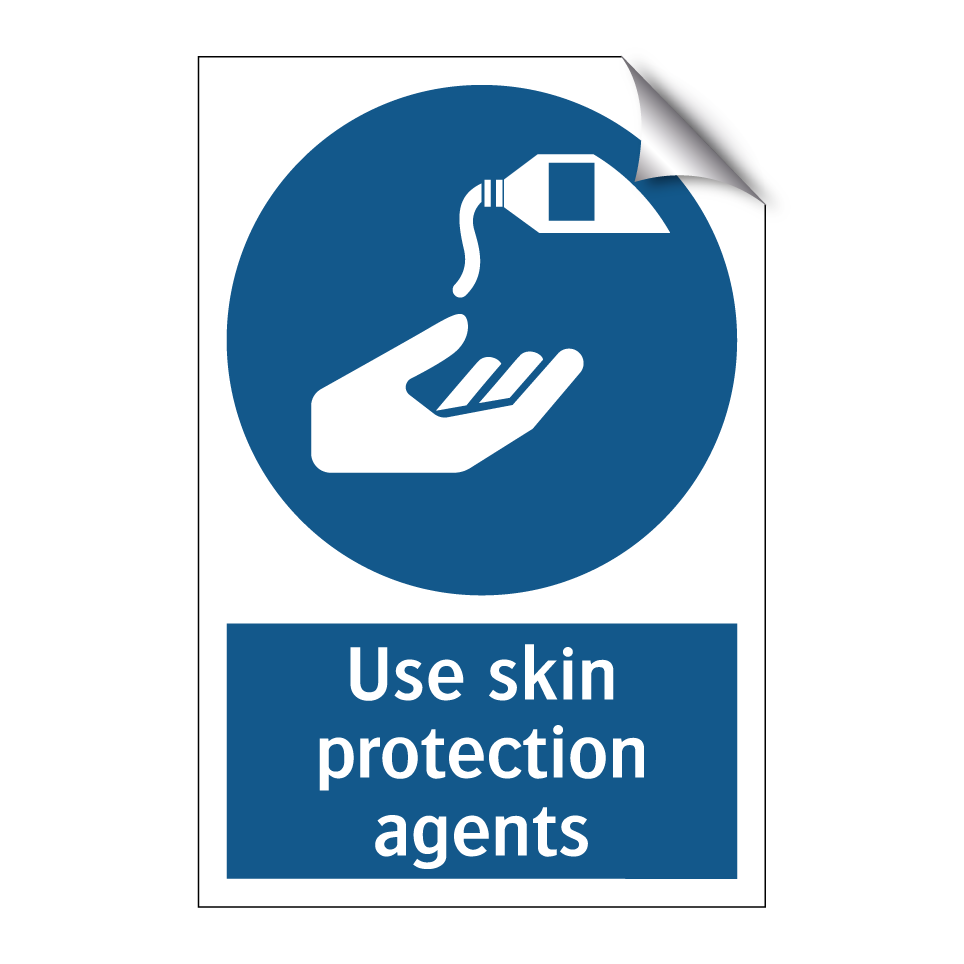 Use skin protection agents