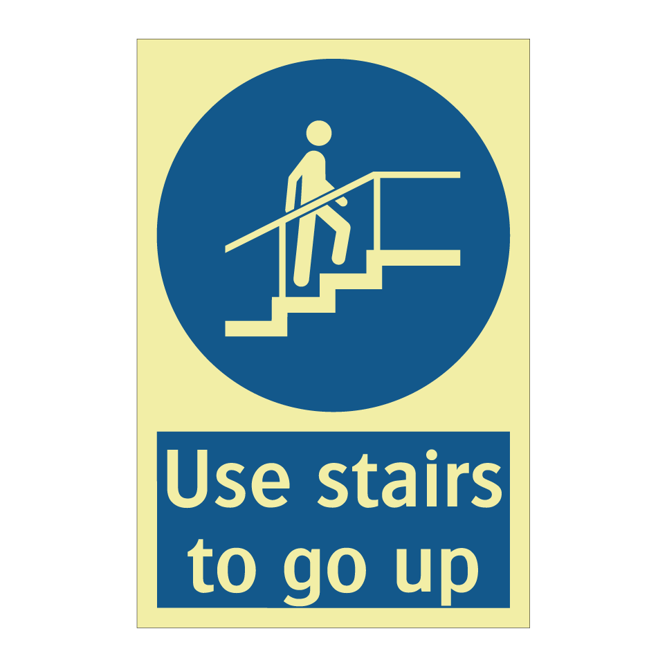 Use stairs to go up