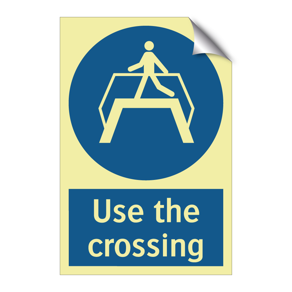 Use the crossing