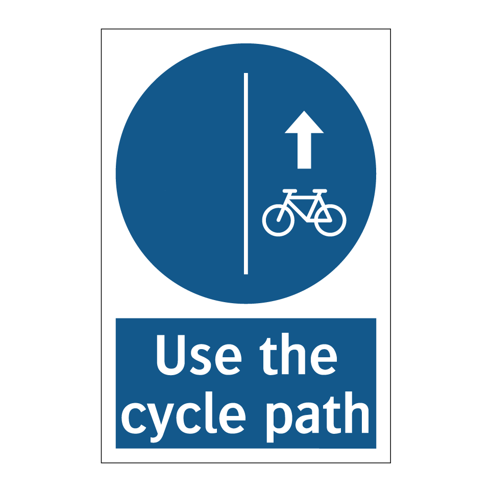 Use the cycle path