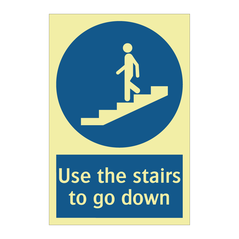 Use the stairs to go down