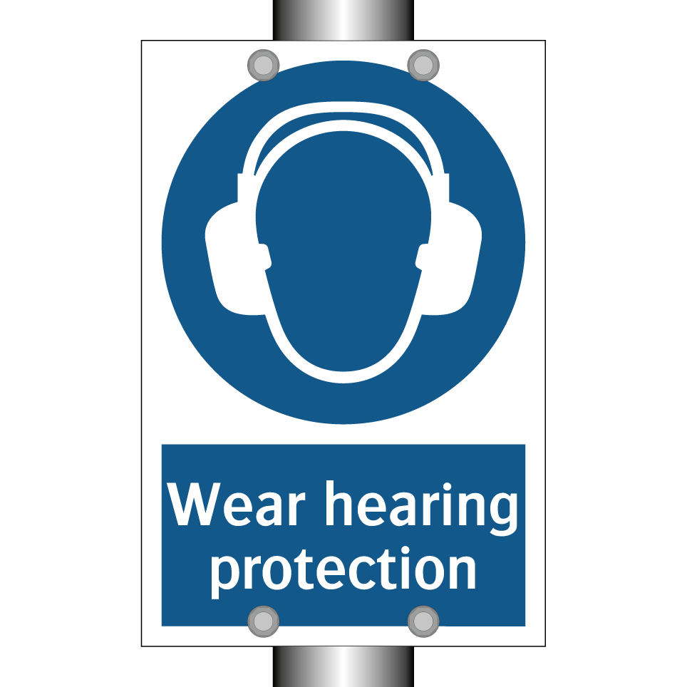 Wear hearing protection