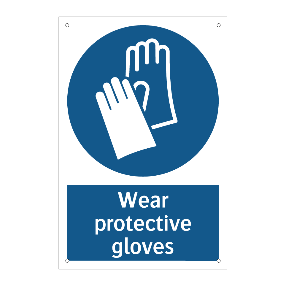 Wear protective gloves