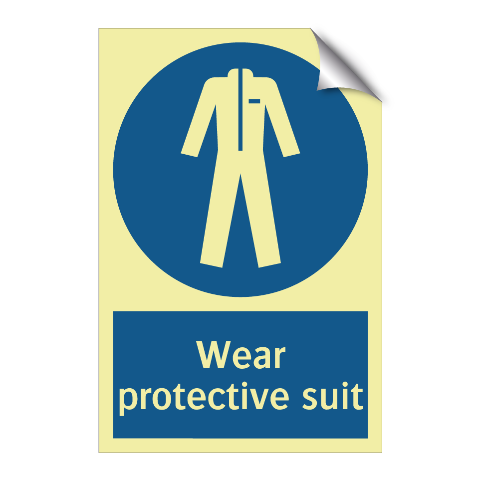 Wear protective suit