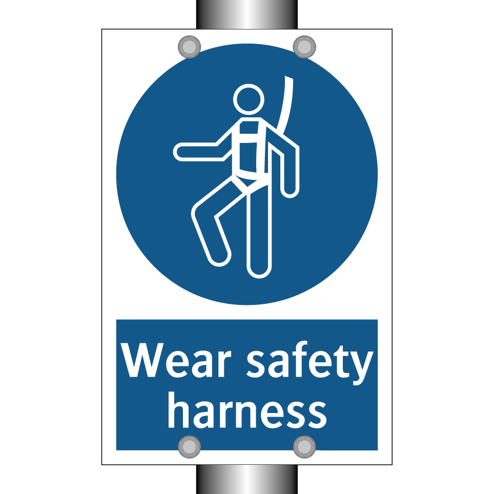 Wear safety harness