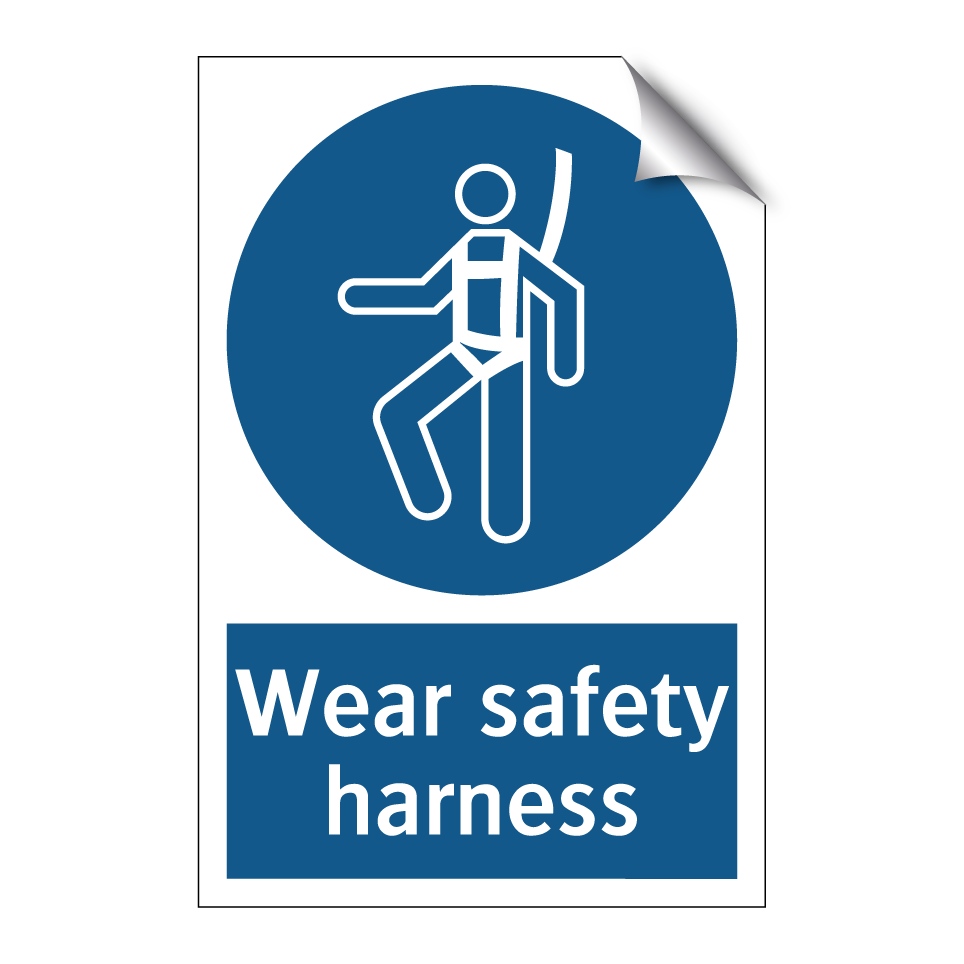 Wear safety harness