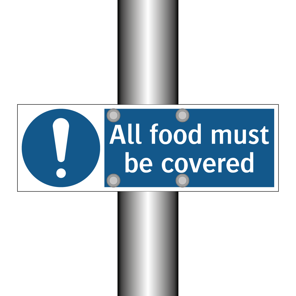 All food must be covered