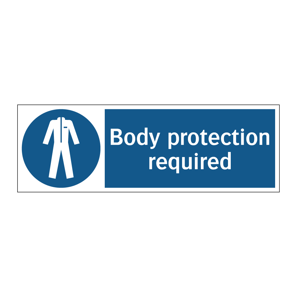 Body protection required