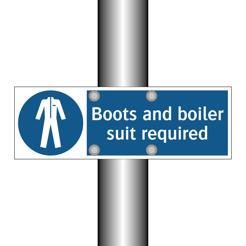 Boots and boiler suit required