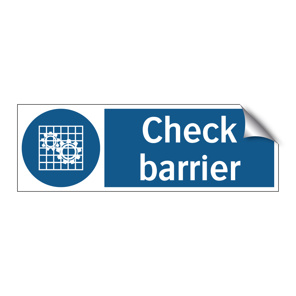 Check barrier