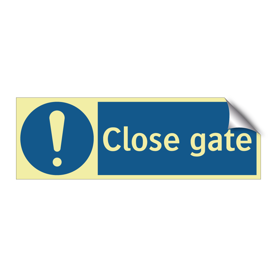 Close gate