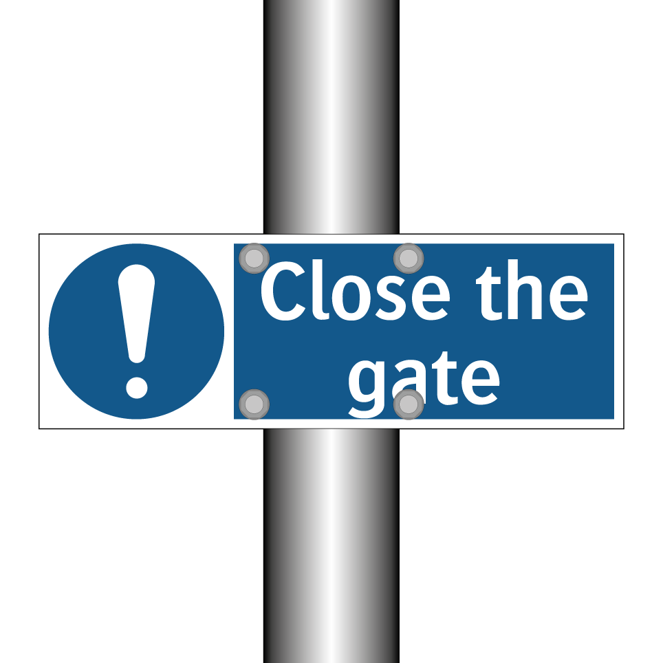 Close the gate