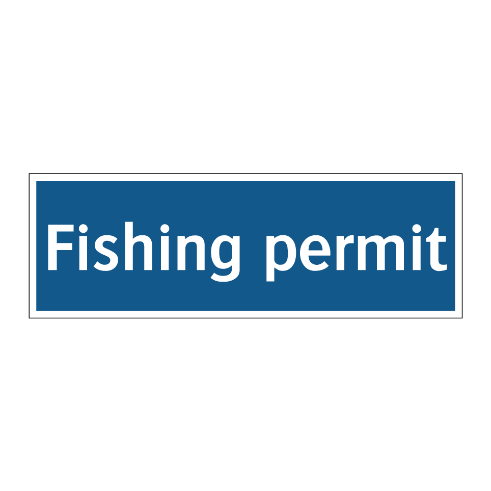Fishing permit