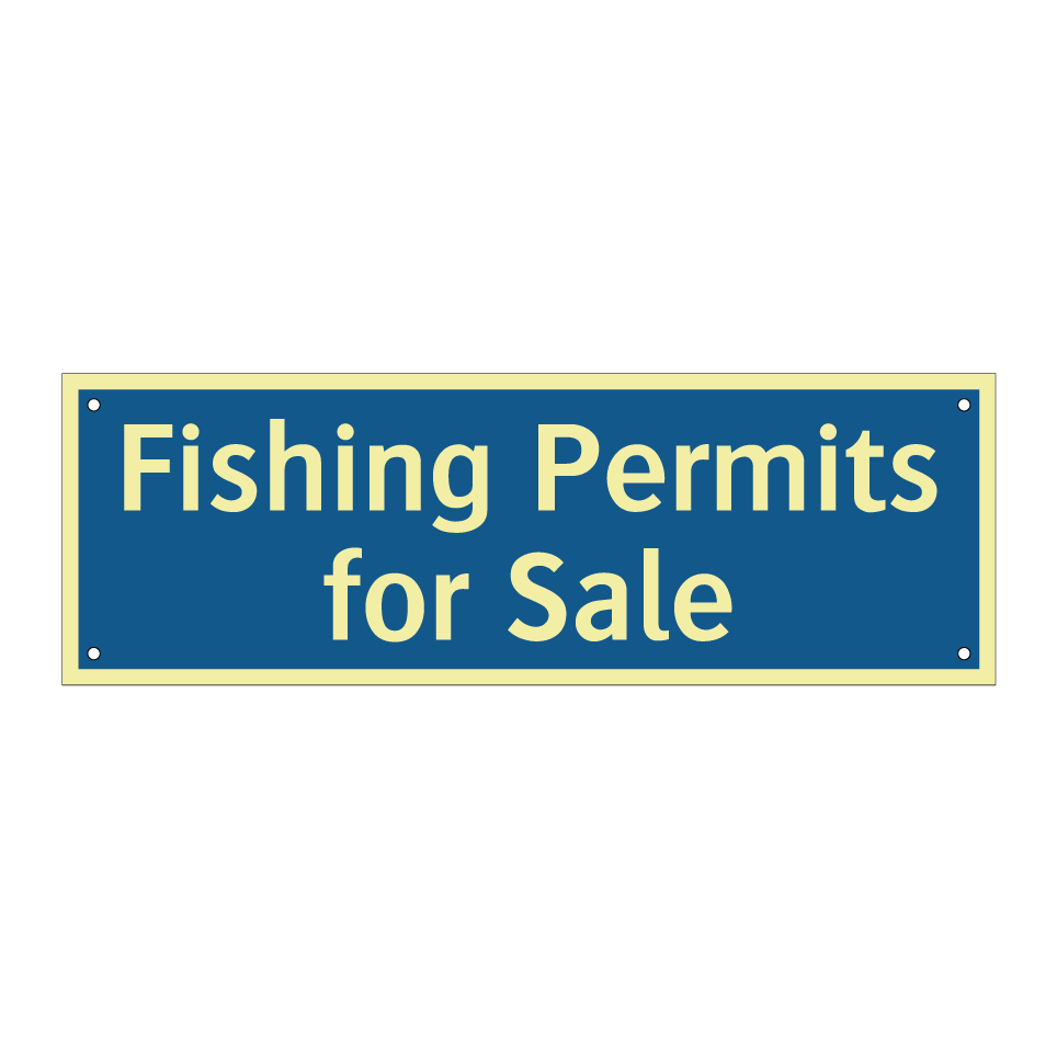 Fishing Permits for Sale