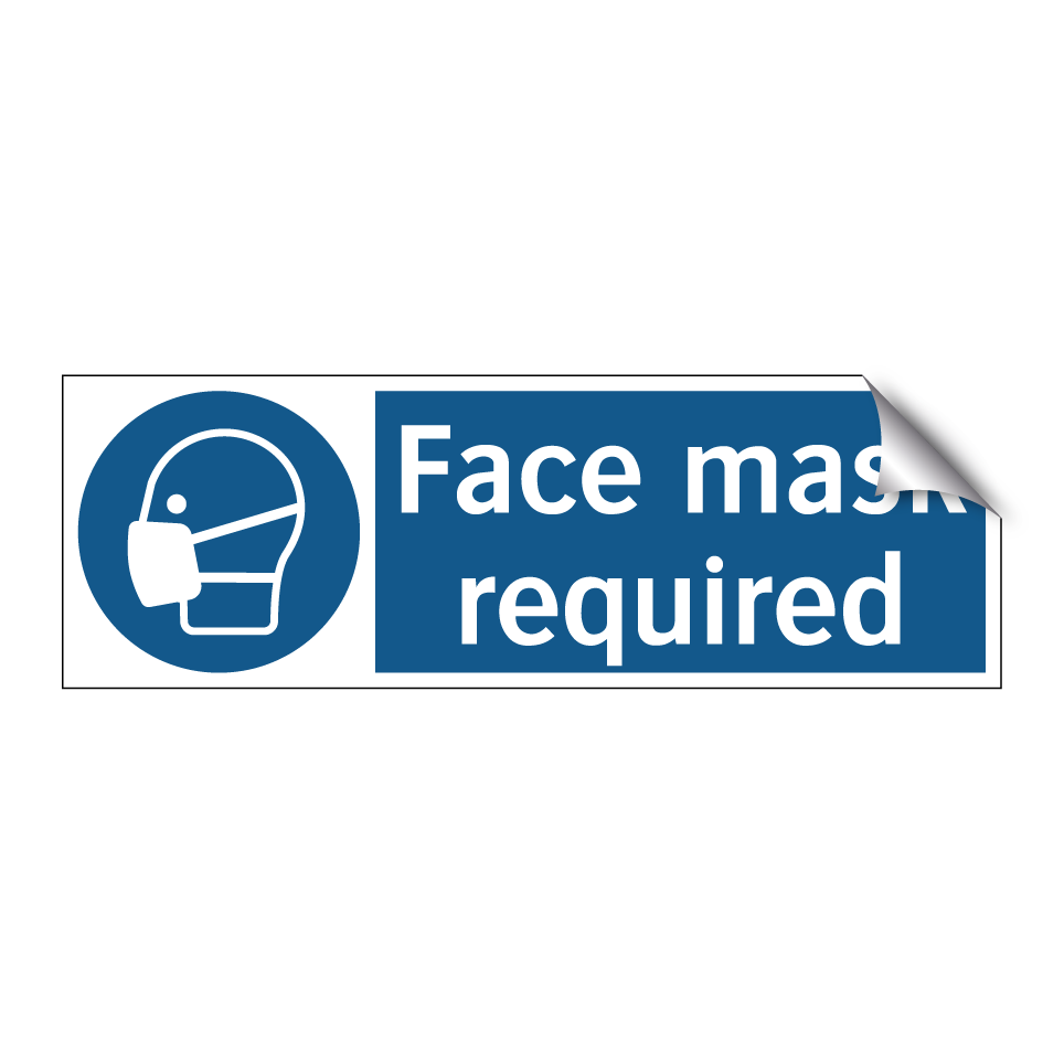 Face mask required